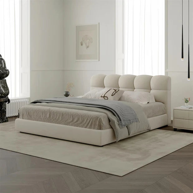 Lorenza Velvet Upholstered Bed