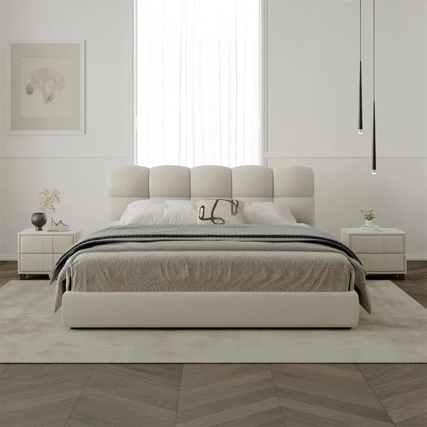 Lorenza Velvet Upholstered Bed