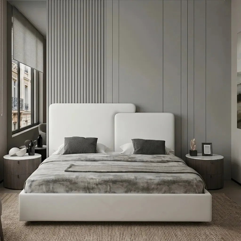 Monroe Velvet Upholstered Bed