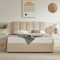 Juanetta Velvet Upholstered Bed