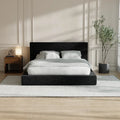Arusha Bouclé Upholstered Platform Bed