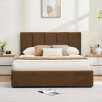 Juanetta Velvet Upholstered Bed