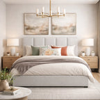 Juanetta Velvet Upholstered Bed