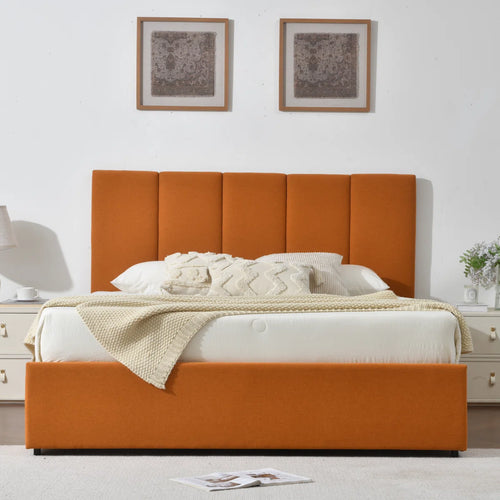 Juanetta Velvet Upholstered Bed